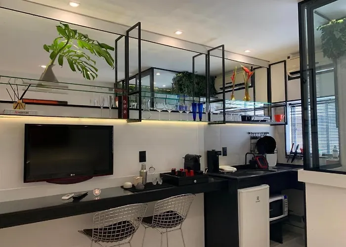 Real Apartments 072 - Studio com hidromassagem alto padrão Copacabana Rio de Janeiro